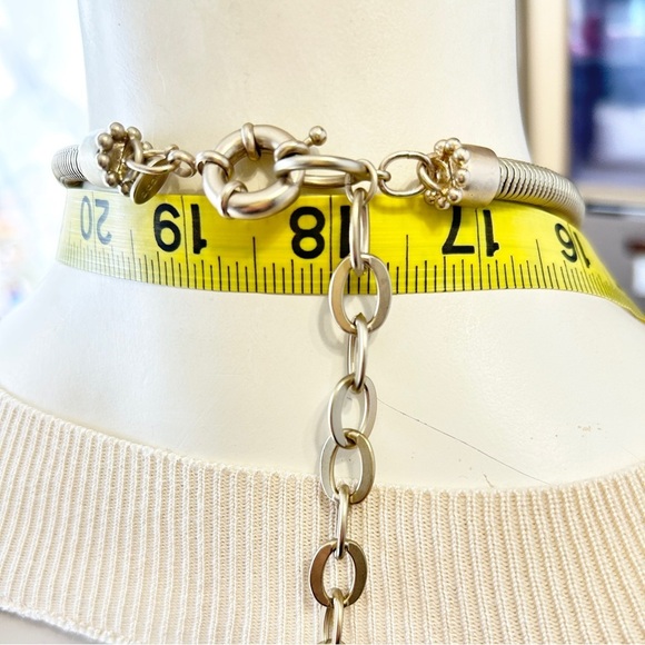 Chico's Elegant Tassel Necklace - Picture 3 of 5